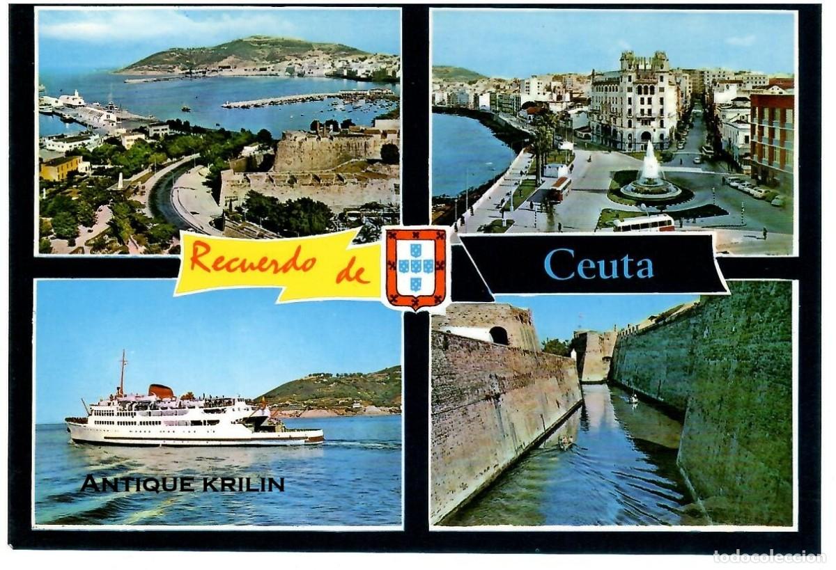 Postales: CEUTA N&ordm; 52 RECUERDO / EDICION LIBRERIA GENERAL / SIN FRANQUEAR