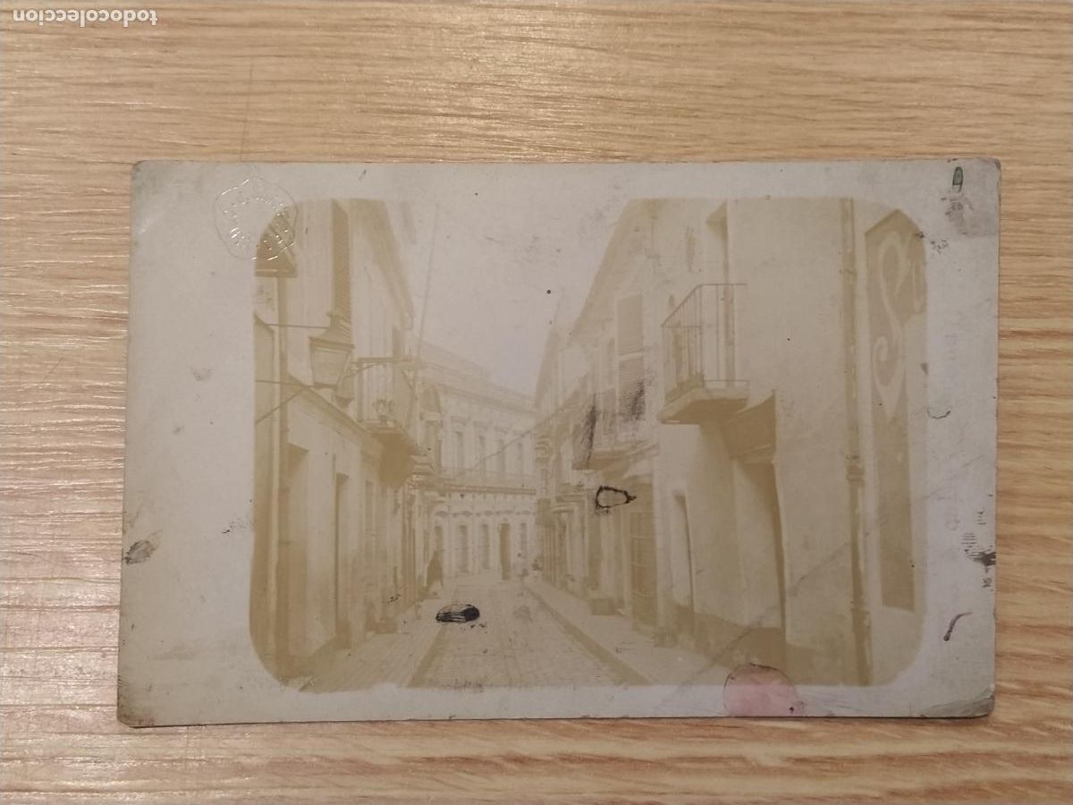 Postales: CEUTA ? - SELLO EN SECO J. SAAVEDRA , CEUTA - FOTOGRAFICA - POSTAL ANTIGUA -(117.015)