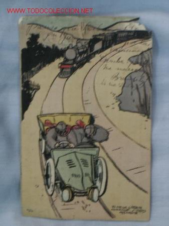 Postales: TARJETA POSTAL AUTOM&Ograve;VIL - Foto 1