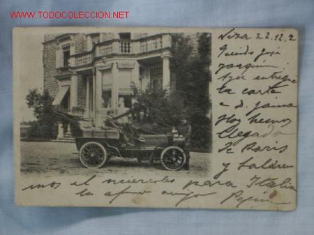 Postales: TARJETA POSTAL AUTOMOVIL - Foto 1