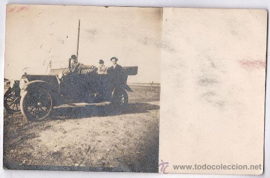 Postais: postal fotografica.- coche antiguo - ++&iquest;lo reconoce?++ se agradece informacion- sin datos.- a&ntilde;os 10