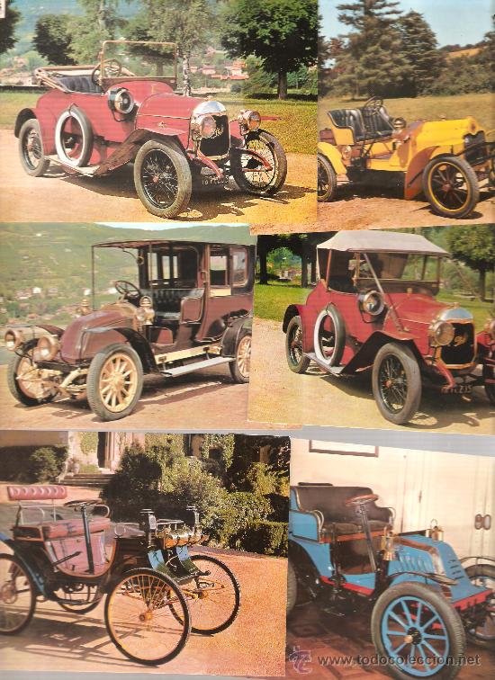 Postales: 20 POSTALES:  COCHES DE EPOCA - Foto 1