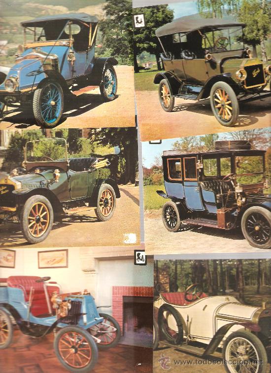 Postales: 20 POSTALES:  COCHES DE EPOCA - Foto 2