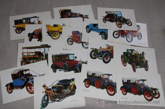 Postales: POSTALES - COCHES ANTIGUOS - Foto 2