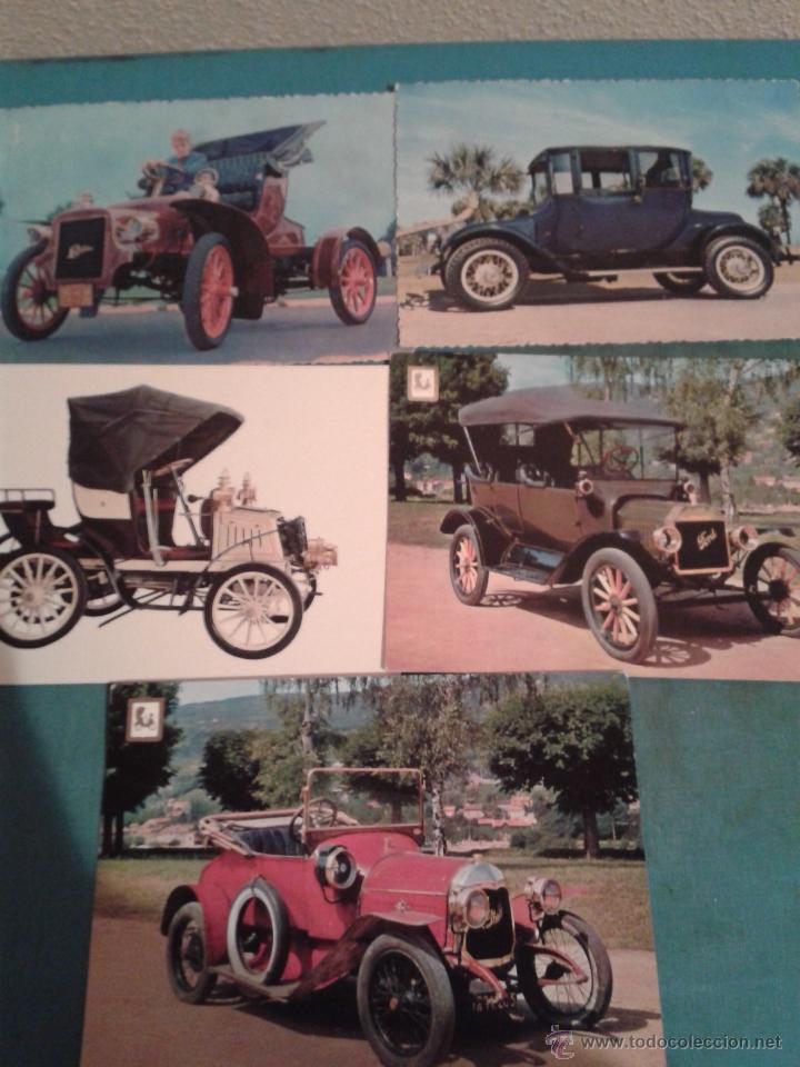 Postales: 5 POSTALES TEMATICAS DE COCHES. - Foto 1