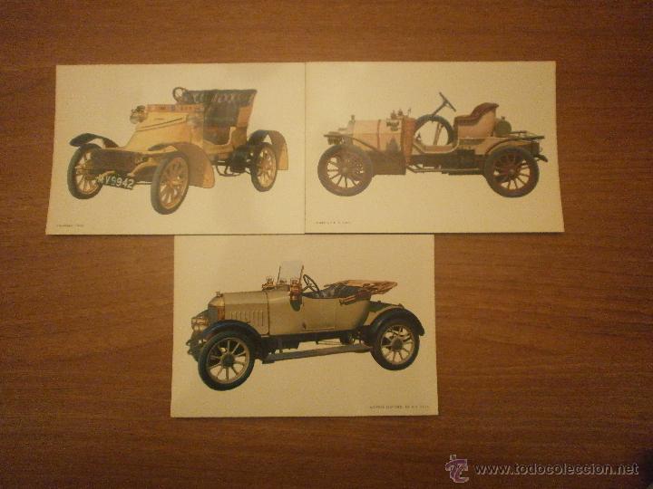 Postales: 7 POSTALES COCHES EPOCA SIN CIRCULAR - Foto 2