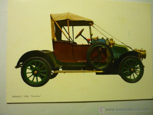 Postales: POSTAL COCHE RENAULT 1906--CM - Foto 1