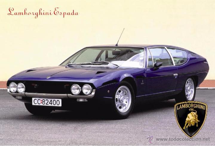 Postales: POSTAL DE COCHES LAMBORGINI 3 - Foto 1