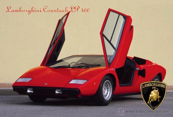 Postales: POSTAL DE COCHES LAMBORGINI 7 - Foto 1