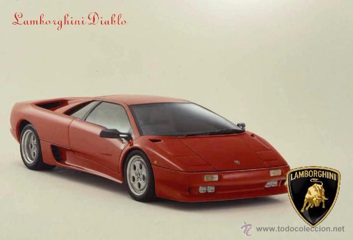 Postales: POSTAL DE COCHES LAMBORGINI 12 - Foto 1