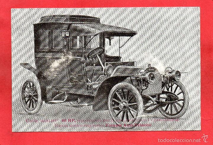 Postales: coche berliet 40 hp - Foto 1