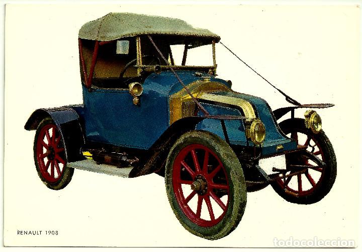 Postales: POSTAL DE RENAUL 1908 - Foto 1