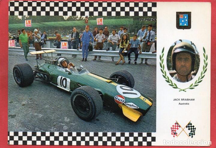 Postales: serie gran prix. 12 jack brabham - Foto 1
