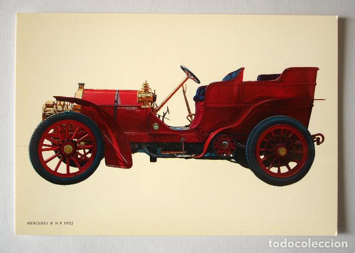 Postkarten: Postal CyZ Mercedes 8 H.P. 1902