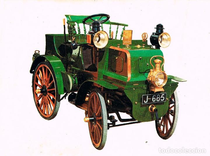 coche english daimler 4,5 c.v. 2 cilindros de Comprar Postales