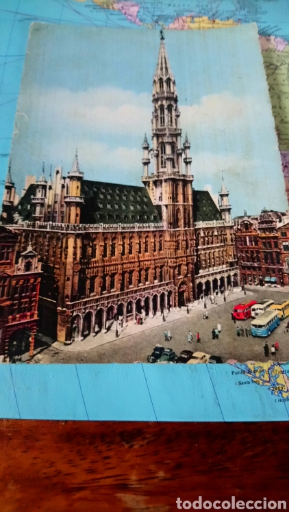 Postales: Postal de Bruselas. C&iacute;rculo 1958 - Foto 1