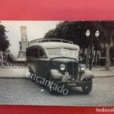 Postales: 2 ANTIGUAS POSTALES FOTOGRÁFICAS AUTOCAR. ORIGINAL AÑOS 1930-40S.. Lote 157006642