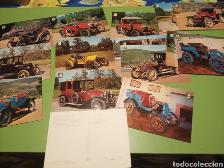 Postales: Postal coches de &eacute;poca - Foto 1