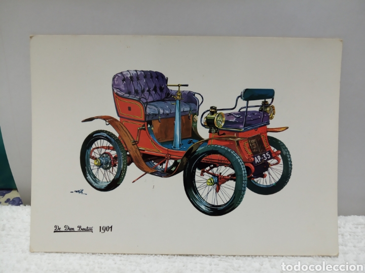 Postales: Coches de &eacute;poca - Foto 1