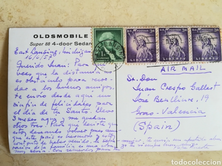 Postales: OLDSMOBILE SUPER 88 - Foto 2