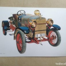 Postales: POSTAL COCHE ESPAÑA 1917. Lote 402513934