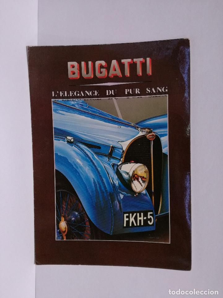Postales: POSTAL - COCHE BUGATTI - 1989 - Foto 1
