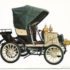 Postales: POSTAL COCHE ANTIGUO FIAT 1901. Lote 222331436