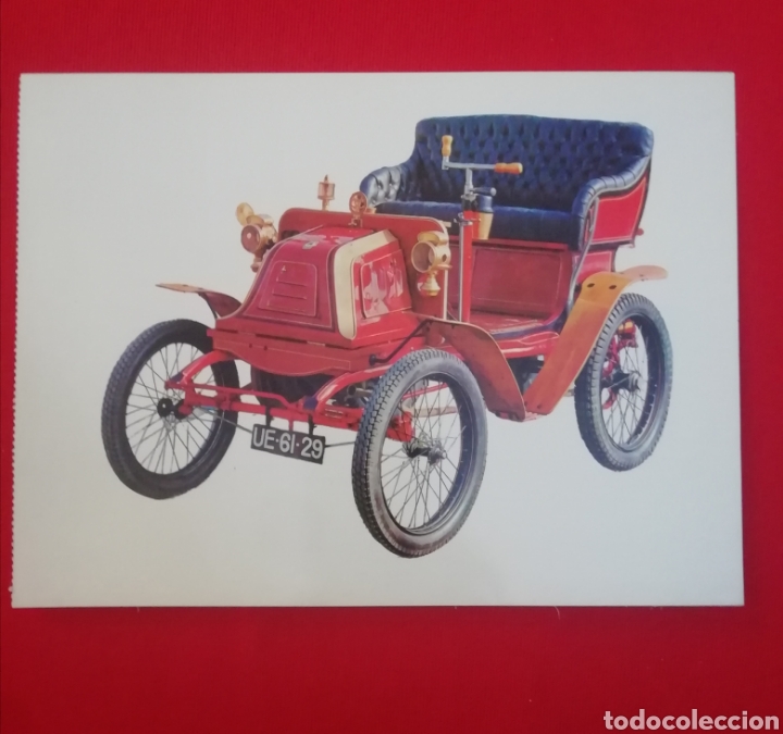 Postales: 8 Postales Coches Antiguos - Foto 2