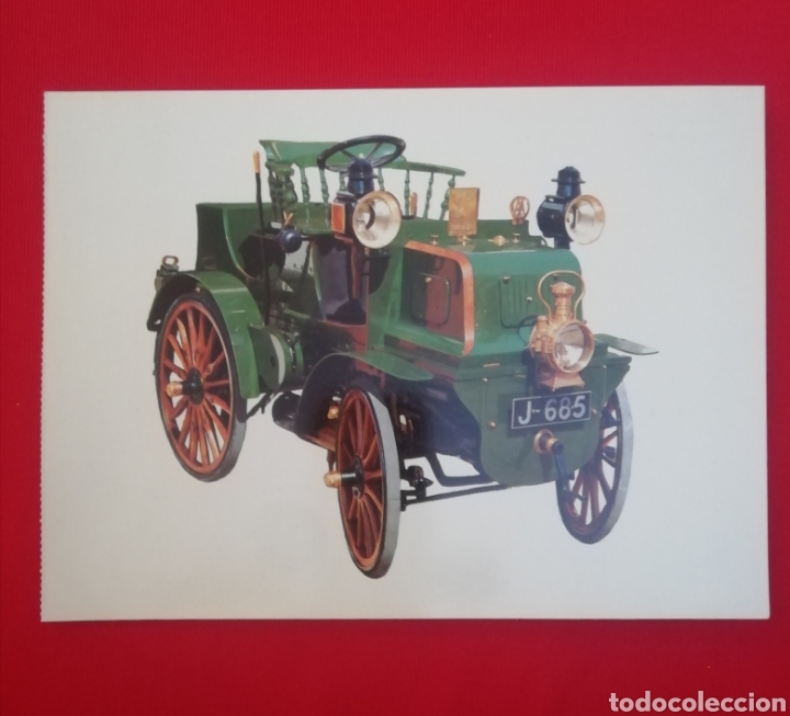 Postales: 8 Postales Coches Antiguos - Foto 5