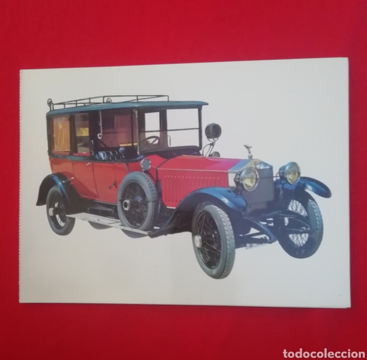 Postales: 8 Postales Coches Antiguos - Foto 6