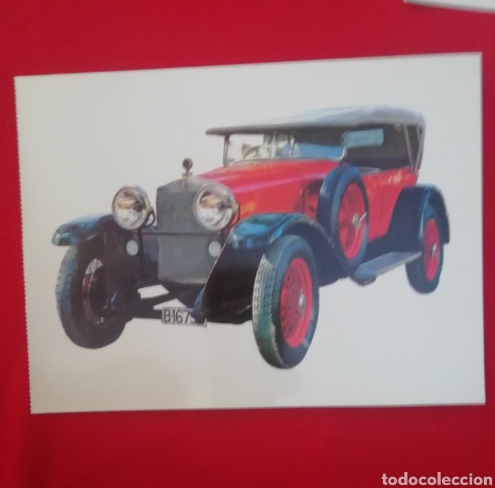 Postales: 8 Postales Coches Antiguos - Foto 7