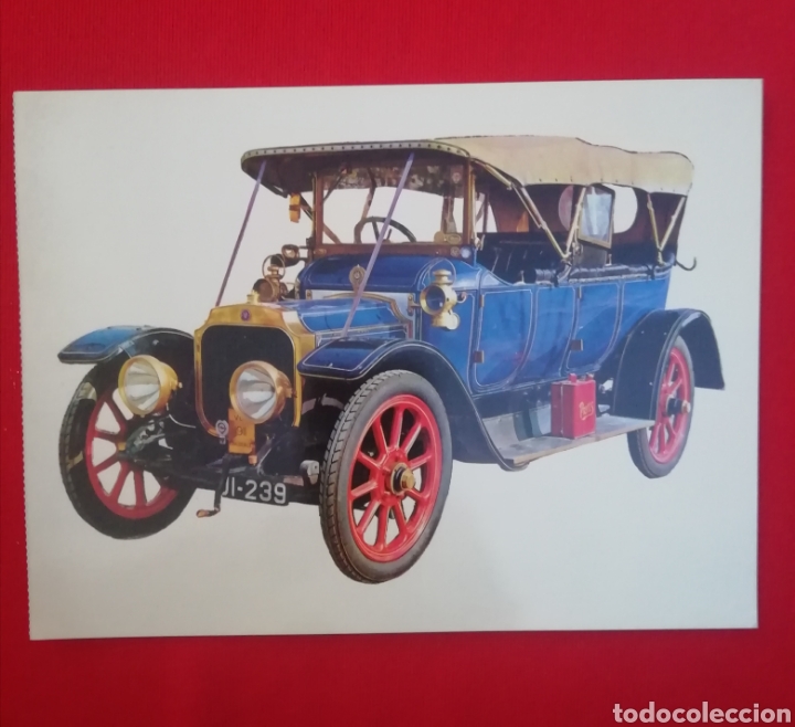 Postales: 8 Postales Coches Antiguos - Foto 8