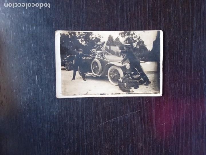 Postales: Postal de &eacute;poca.Coche Elizalde. - Foto 1