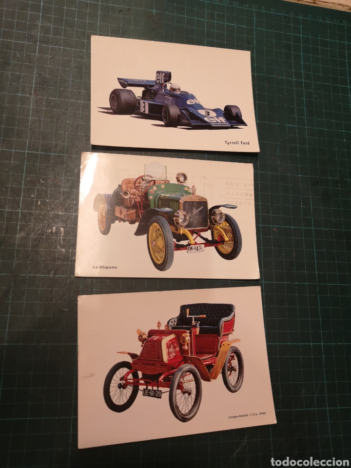 Postales: Lote Postales Coches - Foto 1