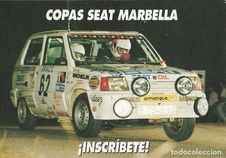 Postales: Postal COPAS SEAT MARBELLA - Foto 1