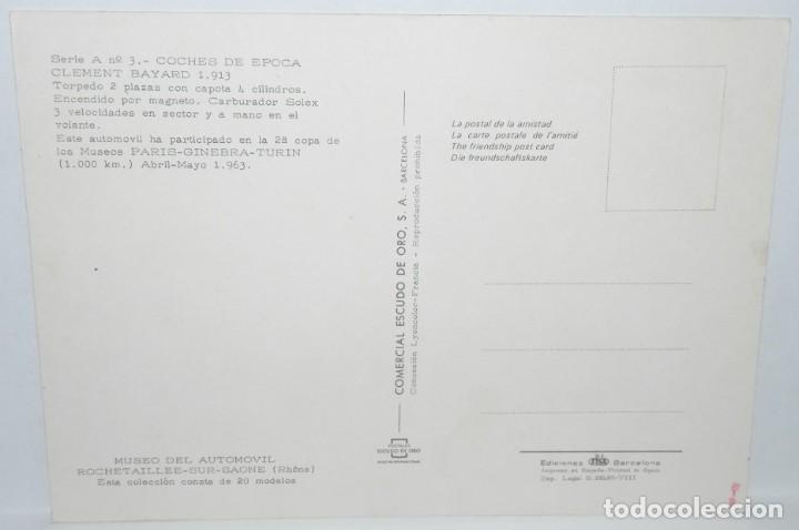 Postales: TARJETA POSTAL DEL AUTOMOVIL - Foto 2
