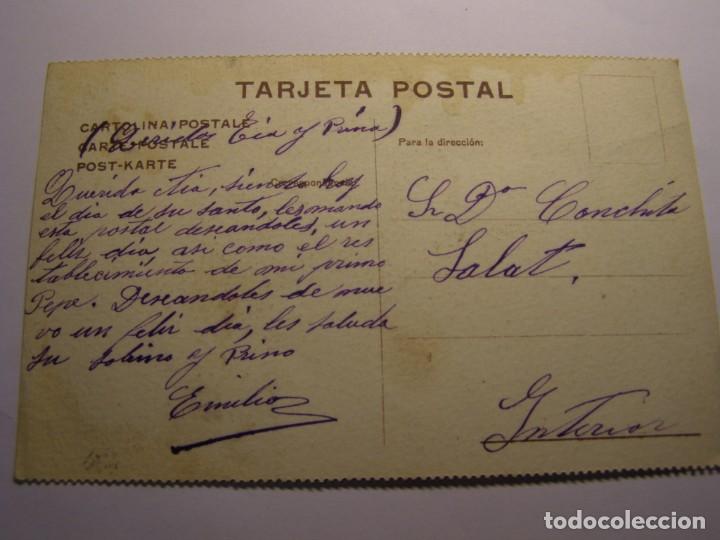 Postales: Postal con dibujo infantil. - Foto 2