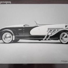 Postales: DUSENBERG SPEEDSTER MODELL SY, BJ 1933 - FOTOTHEK COLLECTION CAR 30. Lote 355591015