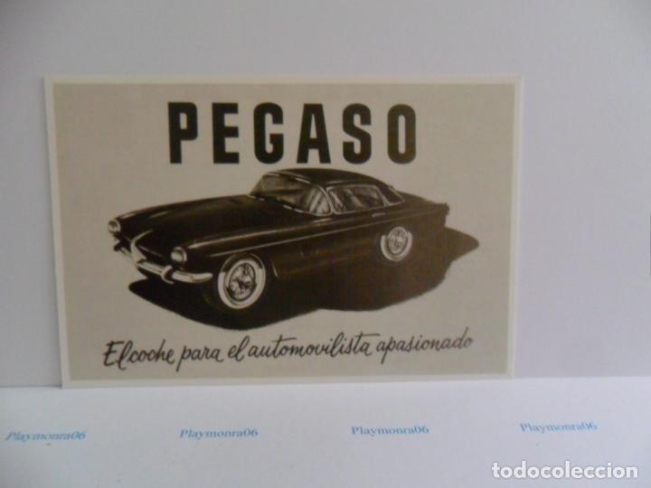 Postales: POSTAL C2 COCHE PEGASO - Foto 1