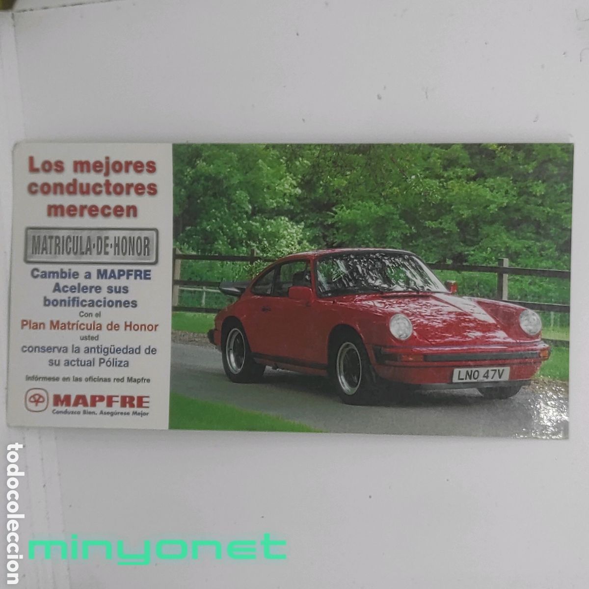 Postales: Postal Mapfre Porsche 911 - Foto 1