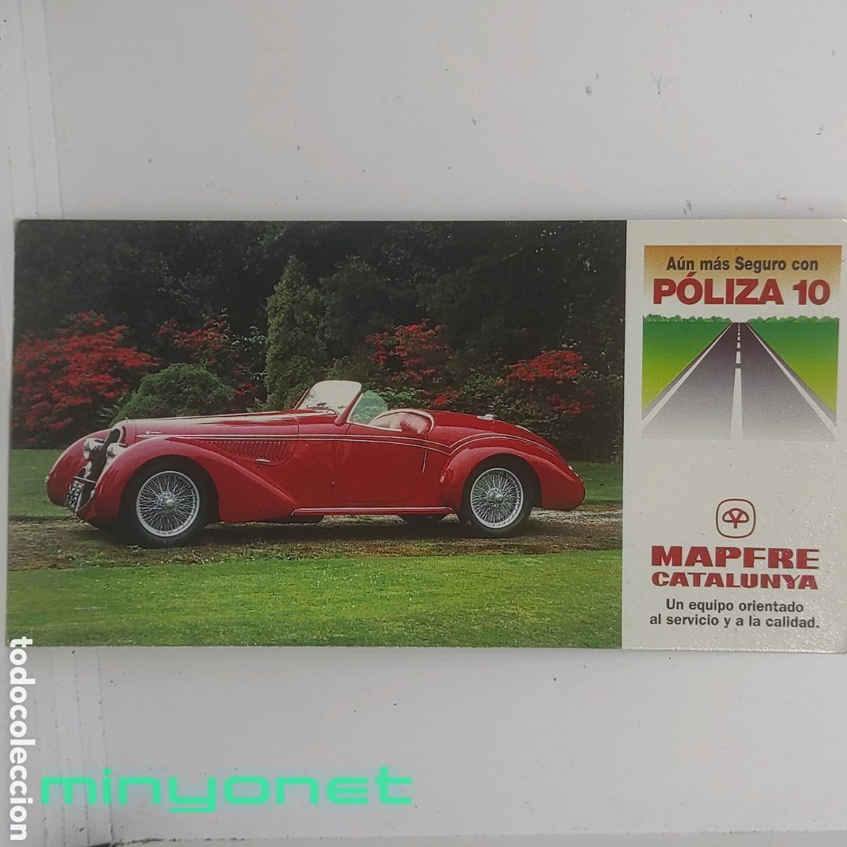 Postales: Postal Mapfre Alfa Romeo - Foto 1