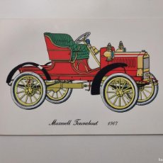 Postales: POSTAL ILUSTRADA COCHE MAXWELL FOURABOUT 1907. ED. GALAS. SIN CIRCULAR. 14X9 CM