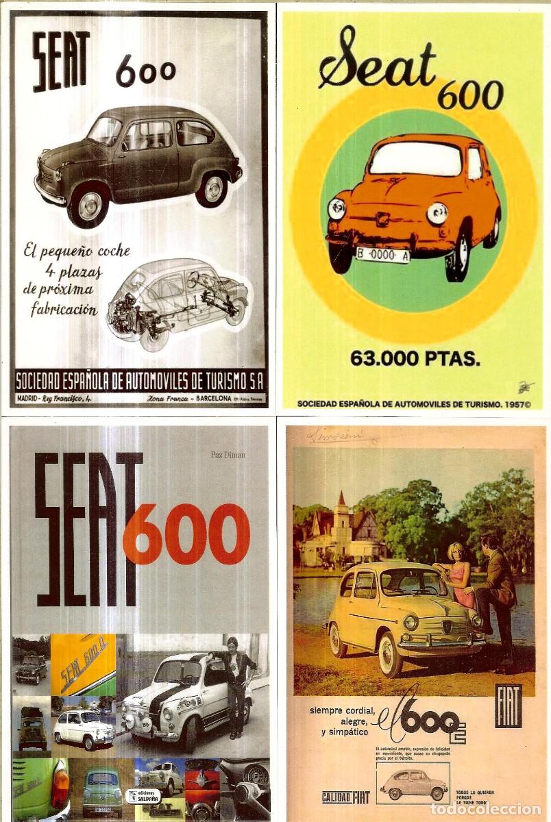 Postales: 8 POSTALES - SEAT 600 - Foto 1