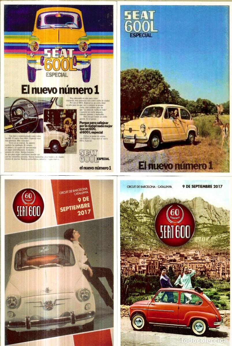 Postales: 8 POSTALES - SEAT 600 - Foto 2