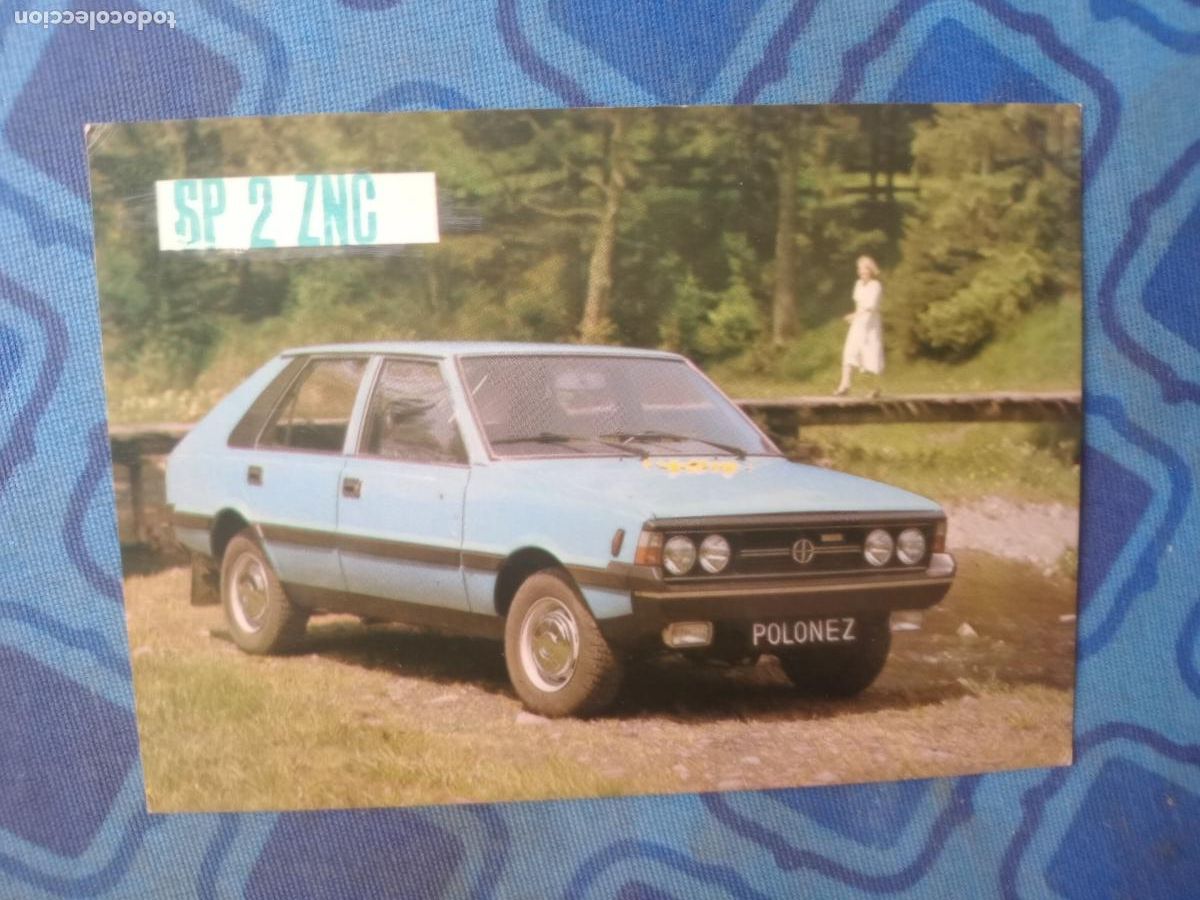 Postales: Autom&oacute;vil POLONEX. Polonia, Braniewo. TARJETA DE RADIO AFICIONADO. QSL