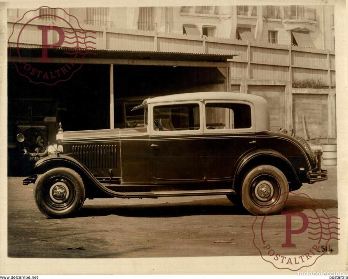 Postkarten: PEUGEOT 12 CV SIX - TYPE 183D 24*18CM The Bryan Goodman Collection