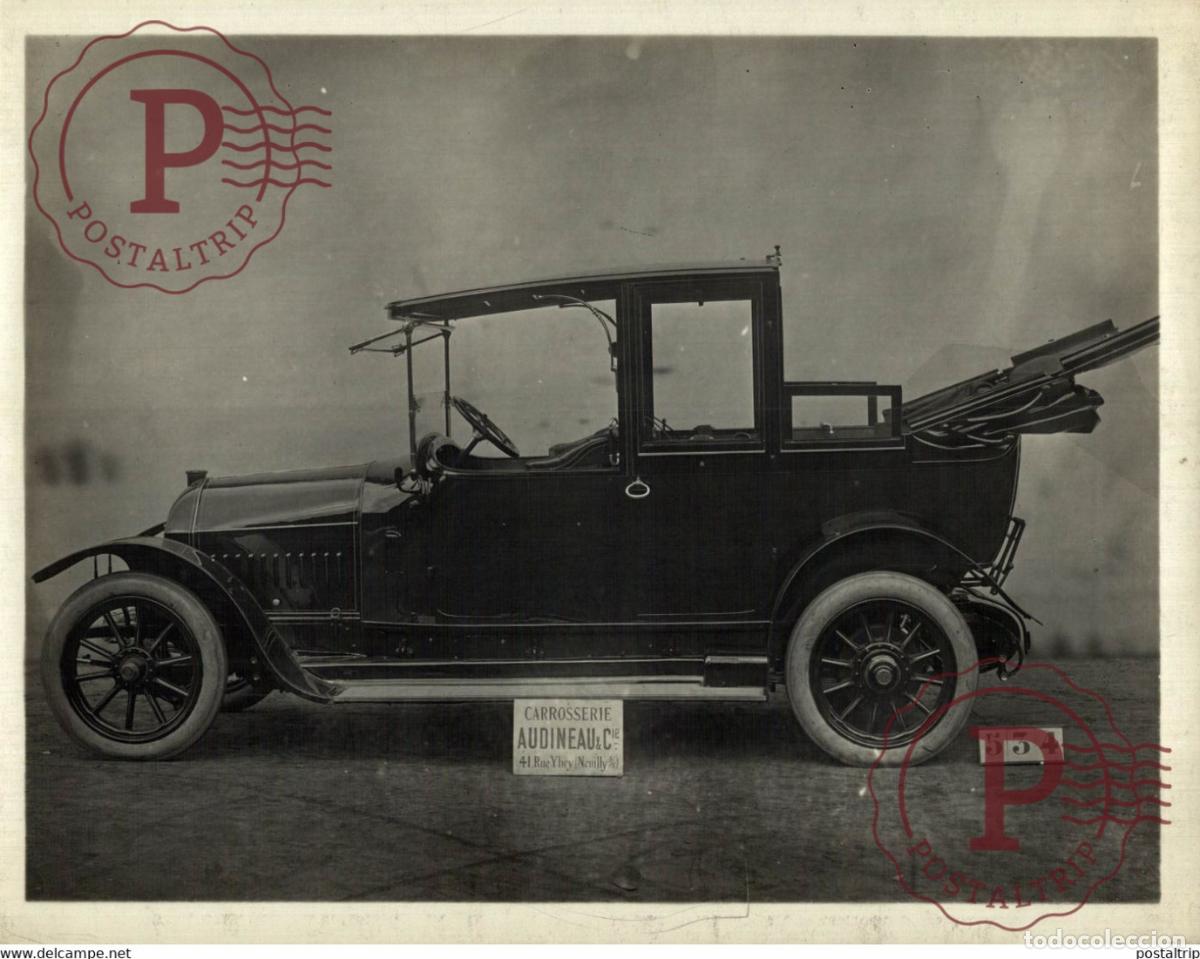 Postkarten: PEUGEOT CARROSSERIE AUDINEAU NEUILLY 24*18CM The Bryan Goodman Collection