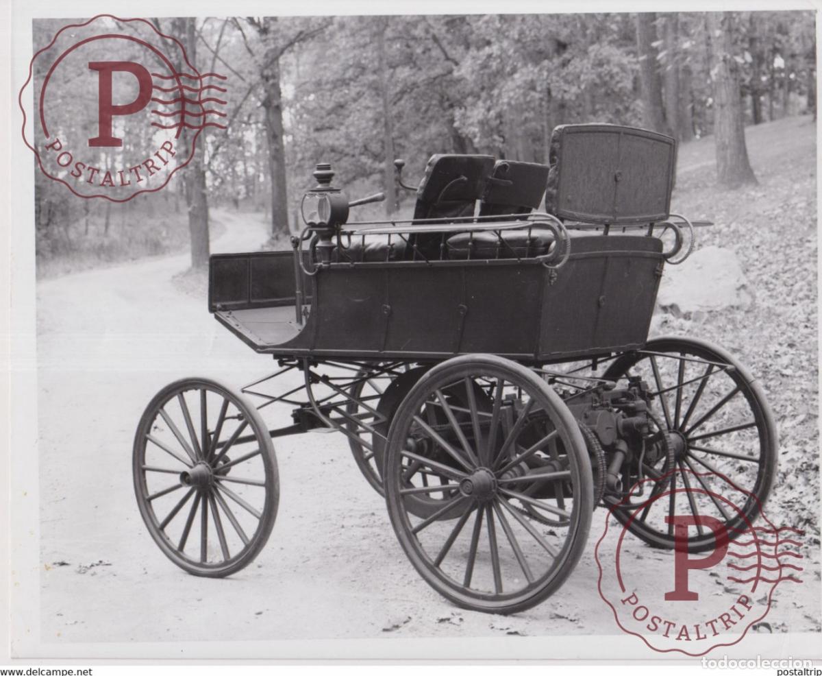 Postkarten: OLDSMOBILE 1897 HORSELESS CARRIAGE PETER ROBERTS COLLECTION 25.5*20.5CM USA MOTOR CARS COCHES Bryan