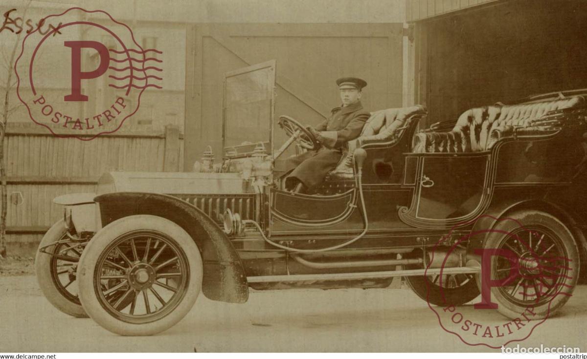 Cartes Postales: DENNIS RPPC CARTE PHOTO ESSEX 14*9CM AUTOMOBILE CAR VOITURE COCHES Bryan Goodman Collection