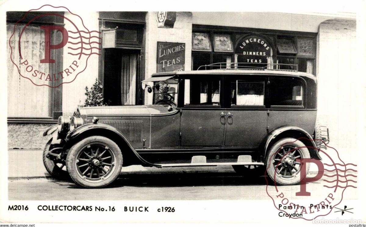 Cartes Postales: RPPC CARTE PHOTO BUICK COLLECTORCARS NR16 1926 14*9CM Bryan Goodman Collection